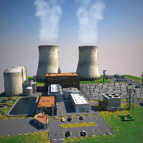 Nuclear Power Plant Station